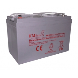 Akumulator żelowy KM Battery NPG 110 12V 110Ah prawdziwy ŻEL !