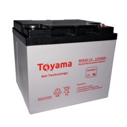 Akumulator żelowy Toyama NPG 45 12V 45Ah prawdziwy ŻEL