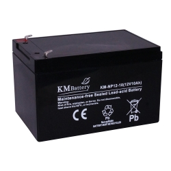 Akumulator żelowy KM Battery NP 10 Ah 12V AGM