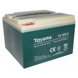 Akumulator żelowy Toyama EV303G do pojazdów elektrycznych