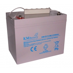 Akumulator żelowy KM Battery EV 80 Ah 12V do pojazdów elektrycznych!