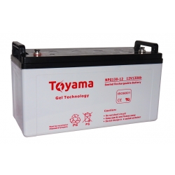 Akumulator żelowy Toyama NPG 130 12V 130Ah prawdziwy ŻEL