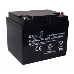 Akumulator żelowy KM Battery NP 40 Ah 12V AGM